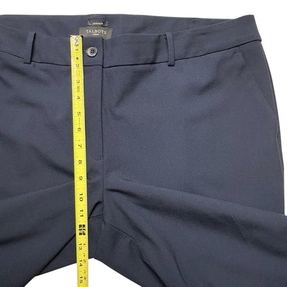 NEW Talbots Pants Womens 16W Windsor Wide Leg Stretch Trouser 32” Inseam Classic - Picture 6 of 12